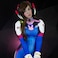 Cosplay Face Temporary Tattoos 12 Tattoos Overwatch DVa Face Tattoo Stickers 2 Sizes Pink