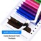 Eyelash Extensions D Curl Classic Lash Extensions 07mm Blue Green Purple Individual Lashes Mixed Colored 13mm Lashes Extension Supplies 007D 13mm