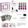 INGALA PREMIUM Temporary Glitter Tattoos Kit for Girls  74 Premium Glitter Tattoos Stencils 2 X 15ml Premium Body Glue 16 X 5g Stunning Glitters for Girls Teenage and Woman For Girls