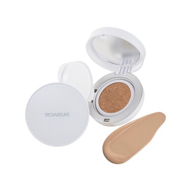 TROIAREUKE A Cushion Foundation Shade 23 I Natural Coverage Foundation Makeup Moisturizing Finish for Sensitive Oily Combination Skin Skin Care Cushion I Korean Aesthetic Makeup