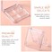 Beaupretty Empty Lipstick Palette2 Pieces Empty Lipstick Box DIY Eyeshadow Powder Blush Lipstick Palette Empty Highlighters Container Empty Eyeshadow Pan Makeup Palette for Women
