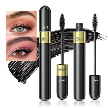 Tubing Mascara Waterproof  SmudgeProof  LongLasting Mascara for Length and Volume Curling Eyelashes No Flaking and No Clumping Cruelty Free Eye Makeup Black Pack of 1