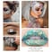 Mermaid Sequins Body Glitter Gel Make Up Long Lasting Glitter for Body Face Hair Eyeshadow Music Festival Party Carnival Long Lasting Face Glitter No Glue Needed and Easy to Remove White