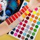 DELANCIBig Colorful Eyeshadow Palette Professional 54 Color Board Eye Shadow Bright Neon Glitter Matte Shimmer Makeup Pallet Highly Pigmented Powder EyeShadow for Women Girl Halloween Christmas Gift