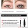 Honey Whisper 4D Mascara for Fine Short Eyelash Waterproof Extra Long Lash EyelashesVoluminous Eyelashes Long Lasting SmudgeproofBlack 01 fl Oz