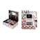 Technic 28 Pcs Carry All Full Make Up Kit In a Trunk Train Case Including Makeup Brushes Eye Shadows Nail Polish Blushers Lipsticks and More