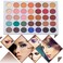 35 Colors Eyeshadow Palette with 7Pcs Makeup Brushes Set All in One Makeup Kit Matte Shimmer Pigmented Eye Shadow Pallete Waterproof Powder Natural Nude Naked Smokey