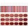 BONNIE CHOICE 18Pcs Matte Liquid Lipstick Set Waterproof Long Lasting NonStick Cup Nude Lipstick Dark Red Lipstick for Women 24 Hour High Pigmented Lip Gloss Set Christmas Gift Sets for Women