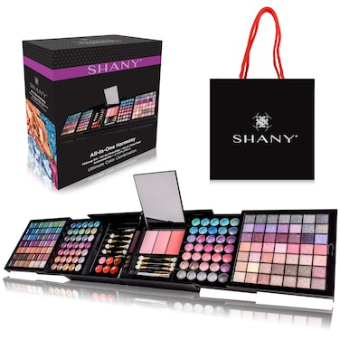 SHANY All In One Harmony Makeup Set  Ultimate Color Combination  Eyeshadows Blush Powder Lipgloss Lipstick Mini Makeup brushes Makeup applicators HOLIDAY GIFT IDEA  New Edition