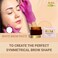 MINA White Mapping Brow Paste 5g  Draw Or Sketch The Right Shape Of The Eyebrow  Help To Perfect Your Brow Tinting