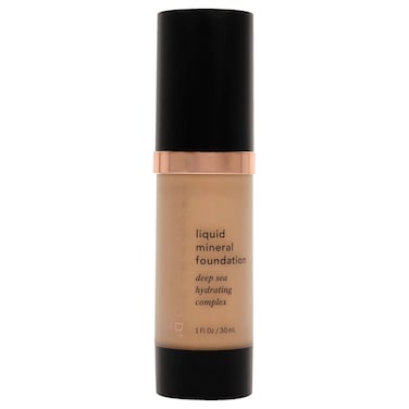 YoungbloodLiquid Mineral Foundation Sun Kissed  Lightweight Dewy Full Coverage Makeup for Dry Skin  Poreless Flawless Tinted Glow  Vegan Cruelty Free GlutenFree