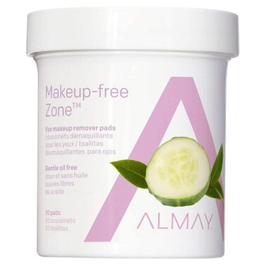Almay Oil Free Eye Makeup Remover Pads 80 Counts