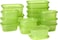 Debbie Meyer GreenBoxes 32 Piece Set  Keeps Fruits Vegetables Baked Goods and Snacks Fresh Longer Reusable BPA Free Microwave and Dishwasher Safe Made in USA