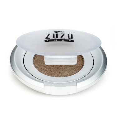 Zuzu LuxeMineral Eyeshadow Vixen  Sandy TaupeWarm Shimmer Richly pigmented velvety smooth formula Natural Paraben Free Vegan Glutenfree Crueltyfree Non GMO 007 oz