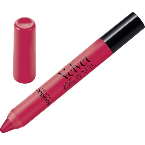 BourjoisVelvet The Pencil Lipstick 13 Framboise Griffee