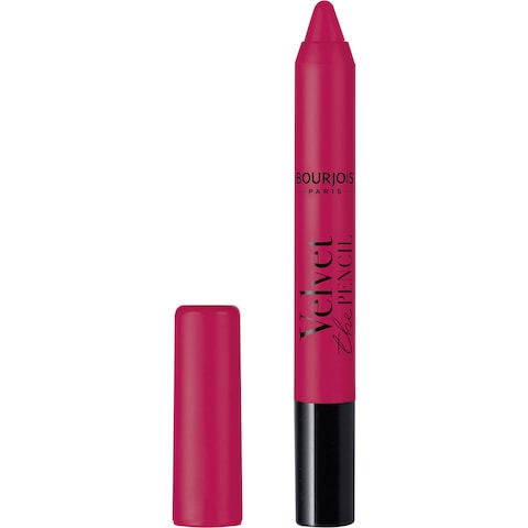 BourjoisVelvet The Pencil Lipstick 13 Framboise Griffee