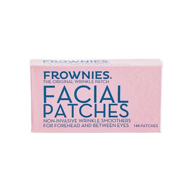 FROWNIESForehead and Between the Eyes Wrinkle Patches  Hypoallergenic Facial Patches to Smooth  Soften Forehead Wrinkles  Eleven Lines  For Overnight Use 144 Patches