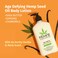 Hempz AgeDefy Body and Hand Lotion for Dry Skin for Cracked  Crepey Skin Quick Absorption Moisturizer Large 17 oz