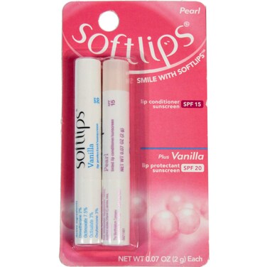 Softlips Pearl SPF 15 wBonus Vanilla SPF 20