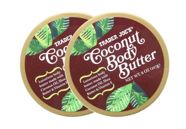 Trader Joes Coconut Body Butter 8 Ounce Pack of 2