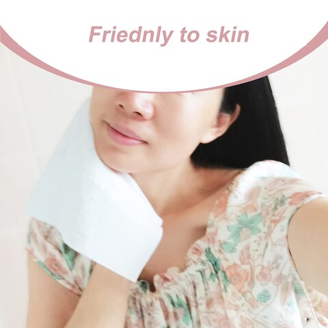 Extra Thick Dry Wipe Disposable Face Drying Towel 100 Cotton LintFree Cotton Tissues 2 Pack