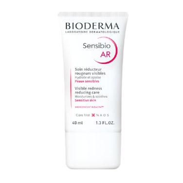 BiodermaSensibio AR Cream  Facial Redness Relief Lotion  Skin Soothing and Moisturizing  Face Lotion for Sensitive Skin