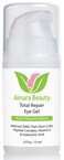 Amara Beauty Eye Cream Gel for Dark Circles and Puffiness with Peptides  Hyaluronic Acid 05 fl oz