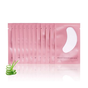 100 Pairs Set Gel pads for eyelash extensions Comfy and Cool Under Eye Pads for Eyelash Extensions Eye Patches Beauty Tool