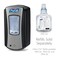 PurellLTX12 TouchFree Hand Sanitizer Dispenser ChromeBlack for 1200 mL PURELL LTX12 Hand Sanitizer Refills Pack of 1  192804