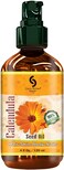 4 fl oz 100 Pure Calendula Infused Oil  for Body Nails  Hair  Perfect Natural Skin Moisturizer