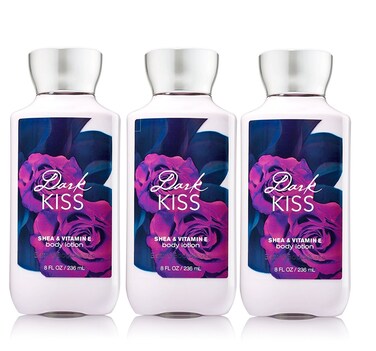 Bath  Body WorksSignature Collection Body Lotion Dark Kiss 8 Fl Oz Pack of 3