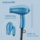 BaBylissPRO Nano Titanium Travel Dryer Blue