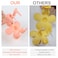 Flower Claw Clip 7 PCS Claw Clips Hair Clips For Women Non Slip Claw Clips for Thick Hair Women Girls Gifts 7 Colors