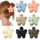 Flower Claw Clip 7 PCS Claw Clips Hair Clips For Women Non Slip Claw Clips for Thick Hair Women Girls Gifts 7 Colors