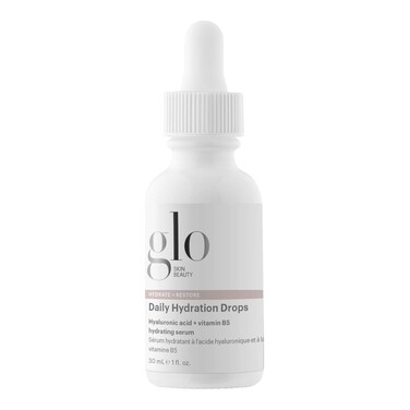 Glo Skin Beauty Daily Hydration Drops  Hyaluronic Acid  Vitamin B5 Hydrating Face Serum