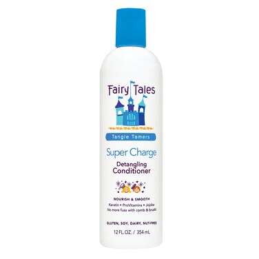 Fairy Tales Tangle Tamer Detangling Conditioner for Kids  Ultra Moisturizing and Anti Frizz Protection  Paraben Free Sulfate Free  12 Oz