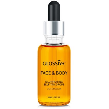 Self Tanning Drops  Sunless Tan for a SunKissed Bronze  Beauty Skin Self Tanner  Gradual Glow for Face and Body  LongLasting for a Week 101 Fl Oz