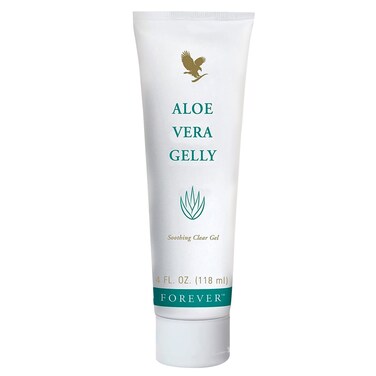 Forever Living Aloe Vera Gelly  Pure Aloe Gel  Soothing and Moisturizing Skin  NonStaining  FastAbsorbing  Vegan  GlutenFree  4 fl oz