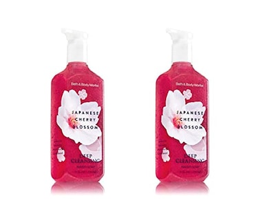 Bath  Body Works Deep Cleansing Hand Soap Japanese Cherry Blossom 2 Pack