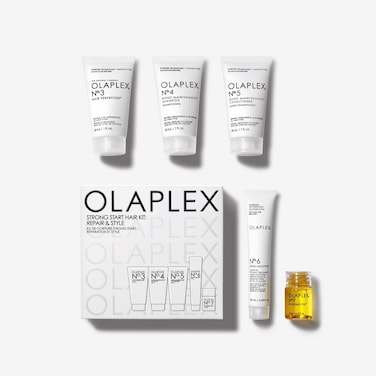 Olaplex Strong Start Haircare Kit Repair  Style No 3 4 5 6 7 Strengthens  Adds Moisture Frizz Control Adds Maximum Shine For All Hair Types