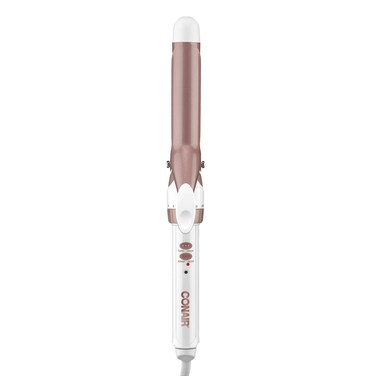 Conair Double Ceramic 1Inch Curling Iron 1inch barrel produces classic curls  for use on short medium and long hair