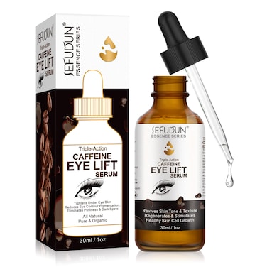 Dark Circles Under Eye Treatment for Women Caffeine Serum Circles Puffiness Bags Anti Aging Reduces Wrinkles and Fine Line 100 Pure Coffee Oil  1 oz  30 ml 1 Fl Oz Pack of 1