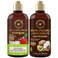 WOW Skin Science Apple Cider Vinegar Shampoo  Conditioner Set with Coconut  Avocado Oil  Men and Women Gentle Shampoo Set  Hair Growth Shampoo for Thinning Hair  Loss  Sulfate  Paraben Free