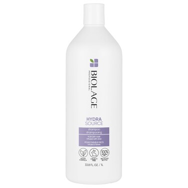 Biolage Hydra Source Shampoo  Hydrates  Moisturizes Dry Hair  Helps Repair Split Ends  For Dry Hair  Salon Shampoo  Weightless Soft Finish  Vegan  Paraben  CrueltyFree