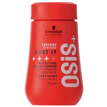 OSiS Dust It  Mattifying Volume Powder  longlasting Hold Strong Control and Separation  Matte Effect Texturizer Product for Wild Hair Styling and Volumizing 035 oz