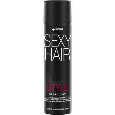 SexyHair Style Spray Clay Texturizing Hairspray Clay 44 Oz  All Over Texture  Matte Finish  All Hair Types