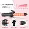 Rotating Curling Iron 1 Inch  Automatic Curling Iron for All Hair Type Fast  Effortless Auto Curling Wand with Fast Heating LCD Display 250F450F for Lasting Beach Waves