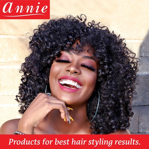 AnnieSalon Style Small Foam Hair Rollers  58 Blue  14 Piece Set  Soft Heatless Hair Curling Tools
