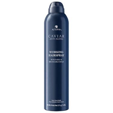 CAVIAR AntiAging Working Hairspray  Buildable Brushable Hold  Helps Control Frizz  Adds Shine  Sulfate Free