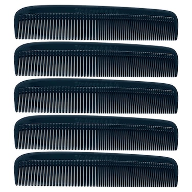 GBS 5 Pack Pocket Comb Black Unbreakable Round Teeth Course Fine Pocket Beard  Mustache Combs for Mens Hair  Sideburns TravelFriendly Symmetry Friendly Birthday Gifts